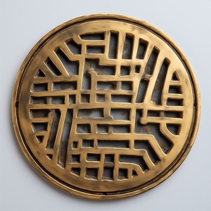 Couvre-drain de sol de salle de bain moderne en acier inoxydable avec conception à visser scellée pour utilisation hôtelière - Product Image 3