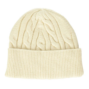 Bonnet Jacquard Uni en Laine 100% de Haute Qualité pour Vente en Gros – Tissu Courant Unisexe pour l'Hiver – Disponible en Ligne - Product Image 1