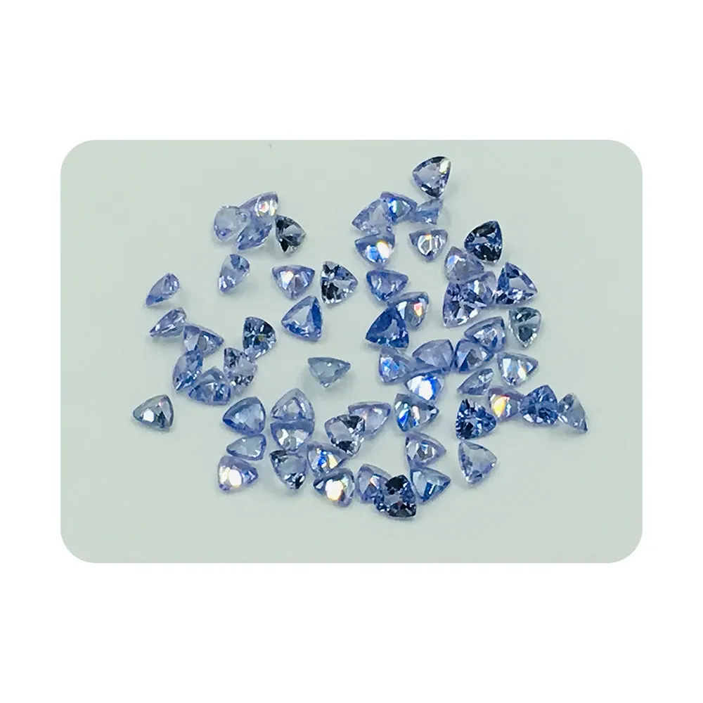 High Quality 100% Natural 3.5 MM Tanzanite Blue Rough And Polished Gemstone for Sale