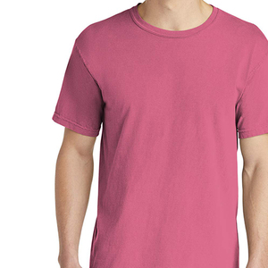 Fabrication professionnelle sur mesure OEM T-shirts pour hommes en coton lourd 300 GSM Coupe ample Épaules tombantes - Product Image 4