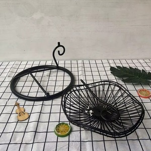 Eye-Catching Metal Fruit <b>Basket</b> Wholesale Wire Tabletop Fruit Serving Bowl for Food Storage Customized Tableware Amazing Item - Product Image 6
