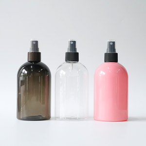 ขวดพลาสติกใส PET ขนาด 350 มล. พร้อมหัวฉีดสเปรย์สำหรับเครื่องสำอาง น้ำยาทำความสะอาดผิวหน้า โทนเนอร์ ขวดสีขาว ฝาปั๊มแบบปั๊มลม พิมพ์ซิลค์สกรีน - Product Image 2