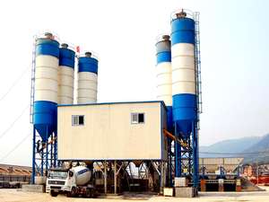 Mini Planta Mezcladora de Concreto Móvil Diésel HZS75A 75m/h con Control PLC en Venta - Product Image 6