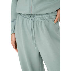 Women's Casual Cotton Flared Sweatsuit Set New Style Two-Piece Hoodie <b>Jogger</b> & <b>Crop</b> Tracksuit Oversize Hoodie For Women - Product Image 3