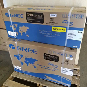 Gree เครื่องปรับอากาศไฟฟ้าให้ความร้อนและความเย็นอินเวอร์เตอร์ WiFi อัตโนมัติเครื่องปรับอากาศปรับความถี่ได้