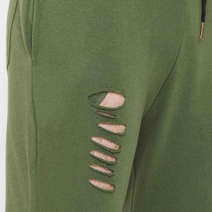 Men <b>Distressed</b> Zipper Tracksuits Set Unisex Breathable Clothing Manufacturer Lightweight Soft Fabric Men Zipper Tracksuits - Product Image 4