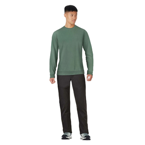 Men's 100% Cotton Winter <b>Sweatshirt</b> Regular Fit Long Sleeves Crew Neck Pullover Designer Print Embroidery Anti-Shrink Solid - Product Image 2
