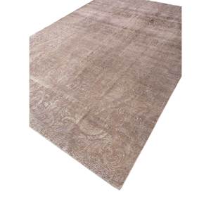 Aalam Beige <b>Brown</b> Hand Knotted <b>Wool</b> Silk Rugs for Home Use-Elegant Medallion Rectangle Puzzle for Entryway Living Hallway Carpet - Product Image 2