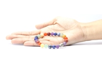 Pulsera de Cuentas de Piedra de Alta Calidad con Diseño de Animales y Siete Chakras, Estilo Amoroso, Hecha a Mano, con Cruz Feng Shui, del Proveedor NEW STAR AGATE