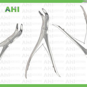 Rongeur Óseo de Acción Compuesta Leksell Stille, Mordida de 8 mm, 240 mm, Acero Inoxidable Quirúrgico, Manual, Clase I, Certificado CE, Reutilizable - Product Image 3