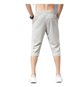 Nueva Fabricación de Ropa, Pantalones Cortos Largos Personalizados para Hombre, 100% Algodón, Felpa, Lisos, Casuales, de Color Sólido - Product Image 2