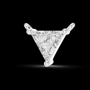 Colgante de oro de 18 quilates Mossanite brillante, cartera contemporánea deslumbrante, oro blanco amarillo, colgante de diamante de plata refinada - Product Image 3