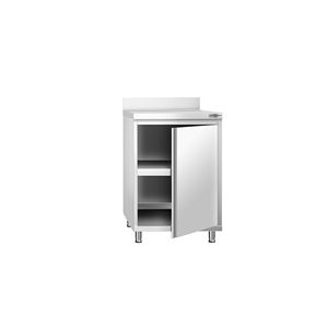 Armario de Acero Inoxidable PREMIUM - 600x600mm - con Puertas Abatibles y Soporte Superior - Product Image 1