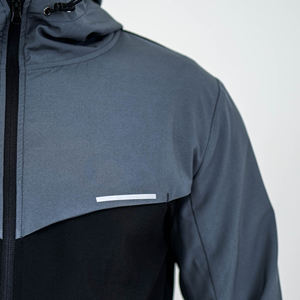 Chaqueta Cortavientos Ligera de Nailon Impermeable Personalizada de Alta Calidad al por Mayor para Hombre - Product Image 4