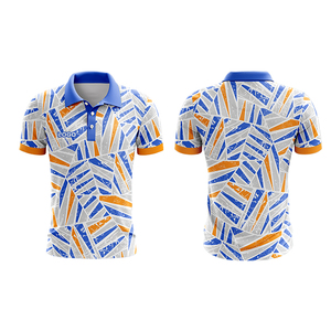 เสื้อโปโลสีระเหิดแบบสั่งทำสำหรับชุดนักเรียนทีมกีฬาการสร้างแบรนด์ของบริษัท - Product Image 2