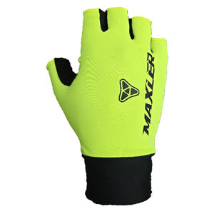 Guantes deportivos de poliéster para bicicleta de montaña, ciclismo, diseño personalizado, verano, medio dedo, impermeables, con aislamiento térmico, ligeros - Product Image 2