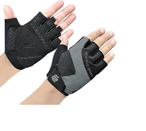 High grip gym gloves with cushioned palm support for weightlifting and complete fitness training - Product Image 3