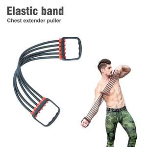 Adjustable Heavy Resistance <b>Band</b> With Ergonomic Handles For Strength Training And Fitness <b>Exercises</b> At Home Or Gym - Product Image 3