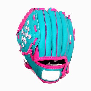 Gants de baseball en cuir bleu de haute qualité avec logo personnalisé et design receveur droitier OEM prix d'usine pour une utilisation sportive quotidienne - Product Image 5