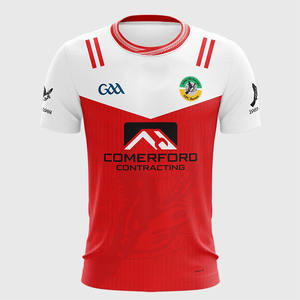 เสื้อฟุตบอล GAA ระเหิดได้ผ้าโพลีเอสเตอร์คุณภาพสูง100% คุณภาพดีไซน์แข็งแรงสำหรับผู้เล่นในไอร์แลนด์ - Product Image 1