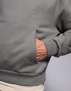 Personalizado de alta calidad de algodón 420gsm pesado sudaderas con capucha de los hombres al por mayor en blanco personalizado polar pulóver impreso de gran tamaño sudaderas con capucha de los hombres - Product Image 3