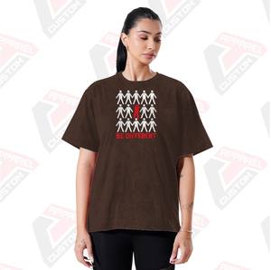 T-shirt confortable et à la mode avec appliques écologiques en denim d'été pour femmes élégantes - Product Image 5