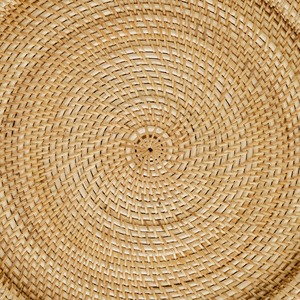 Nuevas placas de cargador trenzadas a mano, cargadores de placa de mantel de ratán natural, color personalizado para eventos de fiesta de boda - Product Image 3