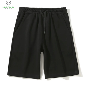 Shorts d'entraînement de gymnastique pour hommes de haute qualité Usine Vente en gros Logo personnalisé Mélange de coton Design décontracté imprimé pour la course à pied - Product Image 2