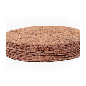 Disque de coco polyvalent Tapis de paillis Disque de coco Tampon de base en fibre de coco Parfait pour les racines saines, le sol, les jardins décoratifs - Product Image 4