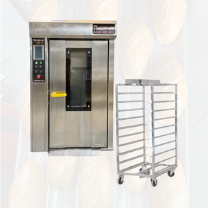 Horno de Panadería de Acero Inoxidable de Buena Calidad KIEN an TP.LD16 con 16 Bandejas, Línea de Producción de Panadería, 380V, Fabricante de Vietnam - Product Image 1