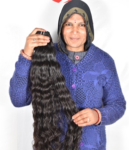 Machine double trame cuticule alignée 100% couleur naturelle brut indien non transformé vierge paquet femmes noires extensions de cheveux humains - Product Image 3