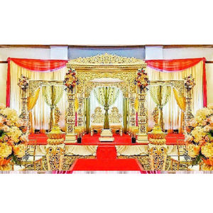 Mandap de mariage Bollywood, Maharani, Mandap de mariage indien, Jodha Akbar, Mandap royal, Rajwada, Mandap de mariage à Chicago - Product Image 1