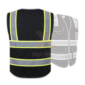 เสื้อกั๊กนิรภัย MAXPRO ดีไซน์ใหม่สำหรับใช้งานกลางแจ้ง ระบายอากาศได้ดี คุณภาพสูง สีและโลโก้ปรับแต่งได้ บริการ OEM ขั้นต่ำในการสั่งซื้อน้อย - Product Image 2