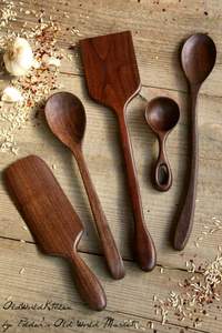 Ensemble de spatules en bois pour la cuisine |   Artisanat de bonne qualité |   Prix d'usine en gros - Product Image 2