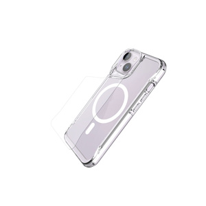 Netzy T-Max pour Magsafe Compatible Étui en silicone transparent mince pour iPhone 14 Plus Housse de protection en silicone souple Nouveau - Product Image 5