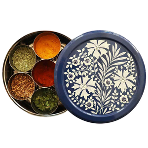 Boîte à épices en acier inoxydable design traditionnel fournitures de stockage domestiques pour boîte à sel et condiments - Product Image 1