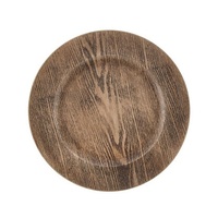 Assiettes de présentation en bois écologiques, luxueuses et élégantes, taille personnalisée pour hôtels, restaurants, salles à manger et usage domestique