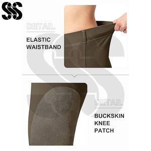 กางเกงขี่ม้าผู้หญิงรุ่นใหม่ล่าสุด คุณภาพสูง ผ้าเนื้อยืด ทนทาน สวมใส่สบาย มีสีและขนาดให้เลือกตามต้องการ เหมาะสำหรับ - Product Image 5