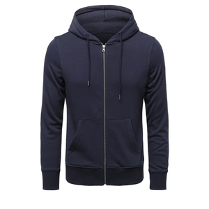 Sudaderas con capucha de moda para hombre para primavera otoño Casual ODM Top con Sudadera con capucha de color sólido para hombre - Product Image 5