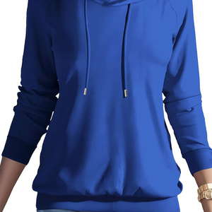 Sudaderas con Capucha Extra Grandes Personalizadas con Logotipo, para Mujer, 100% Algodón, Ecológicas, de Manga Larga, para Otoño e Invierno, Venta al Por Mayor - Product Image 3