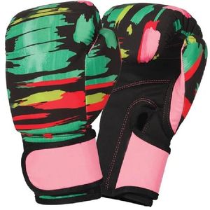 Guantes de Boxeo de Cuero Duraderos de Grado Profesional, Diseño de Dedos Completos que Absorbe la Humedad, Cierre con Opciones Personalizables - Product Image 1