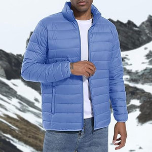 Chaqueta de Invierno Acolchada para Hombre, Directo de Fábrica, Ligera, con Tela Resistente al Agua y al Viento, Diseño Práctico con 4 Bolsillos - Product Image 6