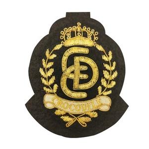 Insignias de alambre de lingotes de moda de alta Fabricación de calidad superior Nuevo diseño Insignias de alambre de lingotes de moda prendas parches personalizados #3 - Product Image 4