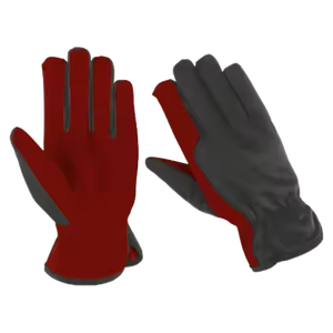 AMARA ถุงมือหนังสังเคราะห์สำหรับงานหนัก, ถุงมือป้องกันมือสำหรับคนขับหนังสังเคราะห์เพื่อความปลอดภัยในงานอุตสาหกรรม - Product Image 3