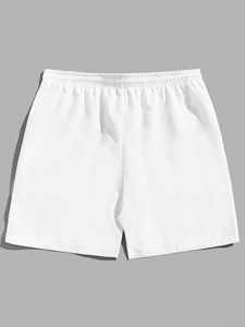 Short de sport d'été anti-rides personnalisé unisexe grande taille en maille de basket-ball de gymnastique en polyester à sublimation personnalisée - Product Image 5