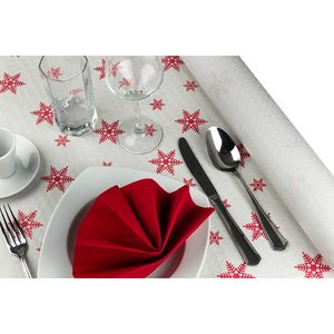Rouleau de papier blanc 1,2x50m 37gsm Estrellas Red Print B2B - Product Image 1