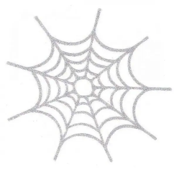 Latest New Design Pattern Spider Web Pattern Grey Colour Halloween Festival Face Body Beautify Unisex Customized Tattoo Sticker