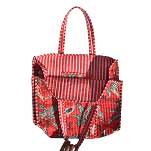 Bolso de mano de algodón acolchado indio para mujer, bolso de hombro estampado elegante para viajar, bolsos de mano de moda - Product Image 6