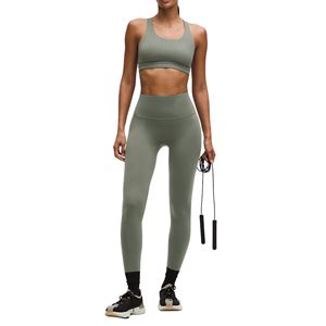 Women's Plus Size Racerback Sports <b>Bra</b> U-NECK Cutout Back High for Yoga <b>Top</b> Breathable Gym Running <b>Vest</b> Wirefree Workout - Product Image 4