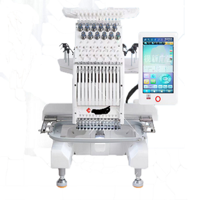 Máquina de bordado pequeña computarizada automática para uso en el hogar, máquina de bordado de tapa de nueva condición, velocidad de 1200 Rpm, Motor de 5 años - Product Image 1